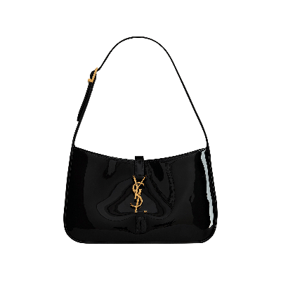 Pre-owned Saint Laurent Le 5 À 7 Hobo Bag 'noir' In Black