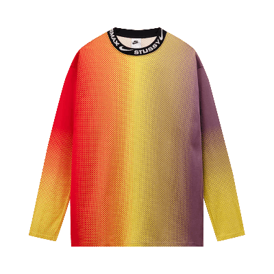 Pre-owned Stussy Nike X  Nrg Long-sleeve Top 'multicolor' In Multi-color