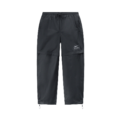 Pre-owned Stussy Kids' Nike X  Nrg Convertible Pant 'black'