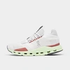 On Cloudnova Sneaker In White/limelight