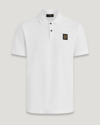 Belstaff Short Sleeve Polo T-shirt In White