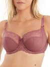 Panache Envy Side Support Balconette Bra In Rose Mauve