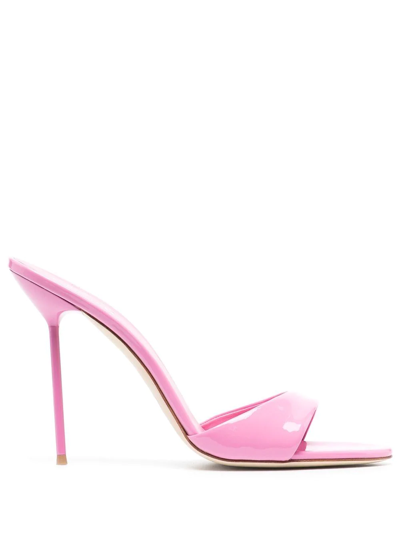 Paris Texas Pink Lidia 105 Patent Leather Sandals