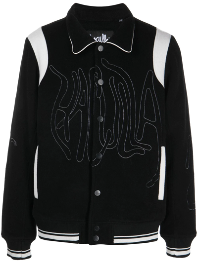 Haculla Embroidered-logo Shirt Jacket In Black