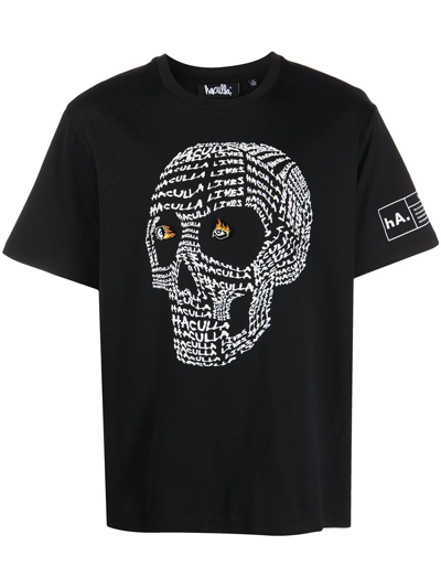 Haculla Skull-print T-shirt In Black