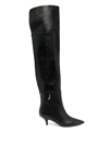 PATRIZIA PEPE 50MM THIGH-LENGTH LEATHER BOOTS