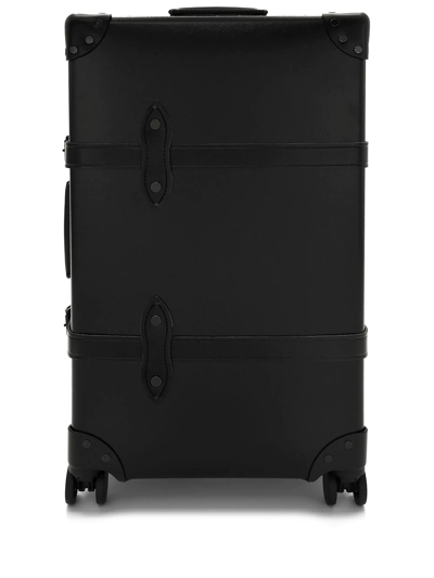 Globe-trotter Centenary Medium Check-in Suitcase In Black