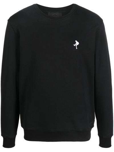 Limitato Photograph-print Long-sleeved Sweatshirt In Black