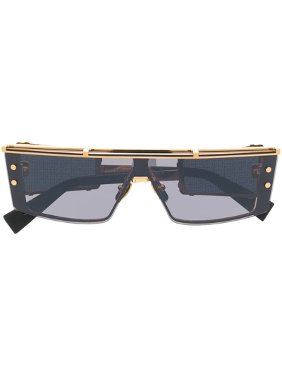 Balmain Eyewear Wonderboy Ii 太阳眼镜 In Black