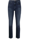 MOTHER RAW-CUT SKINNY JEANS