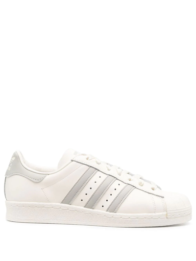 Adidas Originals Superstar 82 Sneakers In White Leather