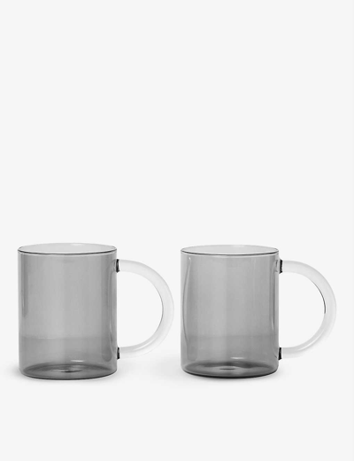 Ferm Living Still Tinted Glass Mug Set Of Two