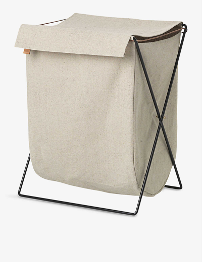 Ferm Living Herman Foldable Cotton And Iron Laundry Stand 65cm