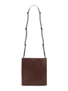 Jil Sander Tangle Shoulder Bag Large In Marrone