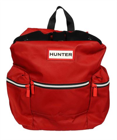 Hunter Original Topclip Mini Backpack In Red