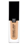 Givenchy Prisme Libre Skin-caring Glow Foundation 01-w105 1.01 oz/ 30 ml In 01 W105 (fair With Warm Yellow Undertones)