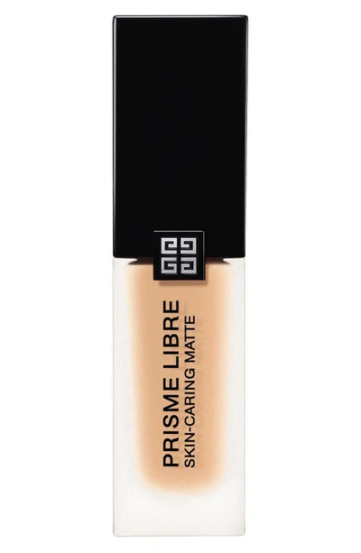 Givenchy Prisme Libre Skin-caring Matte Foundation 2-n160 1 oz/ 30 ml In 2-n160 Light-golden/neut Tones