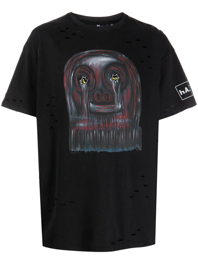 Haculla Graphic-print T-shirt In Black