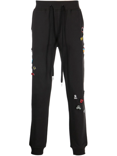 Haculla Decorative-pin Detail Track Pants In Black