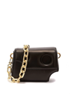 Off-white Logo-print Shoulder Bag In Black