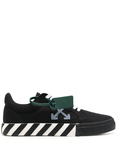 Off-white Arrows-motif Lace-up Sneakers In Black