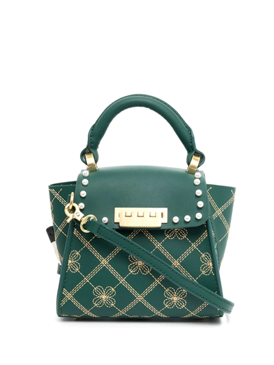 Zac Zac Posen Eartha Mini Top Handle Bag In Green