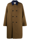 NICK FOUQUET VINCENT DOUBLE-BREASTED OVERCOAT