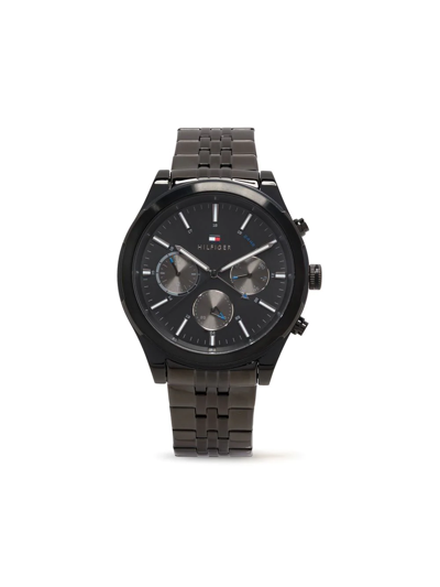 Tommy Hilfiger Quartz Stainless Steel 44mm In Black