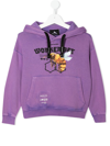 Mauna Kea Graphic-print Hoodie In Violett