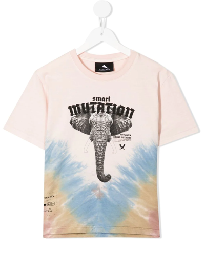 Mauna Kea Kids' Graphic-print T-shirt In Rosa