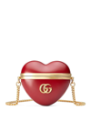 Gucci Gg Marmont Heart-shaped Case For Airpods Pro In Rot