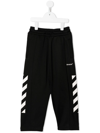 OFF-WHITE OFF HELVETICA PRINTED JOGGERS