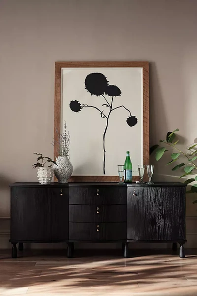 Amber Lewis For Anthropologie Media Console In Black