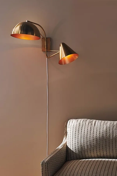 Amber Lewis For Anthropologie Mixed Shape Multi-arm Sconce By  In Gold