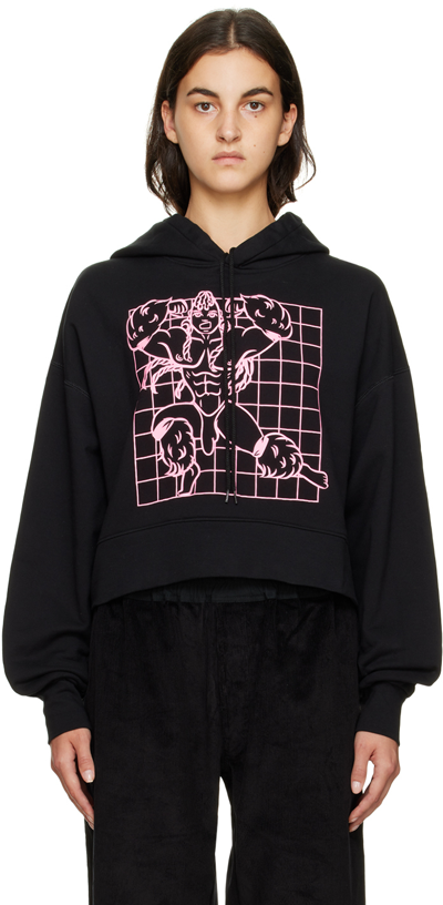 Bernhard Willhelm Black Graphic Hoodie