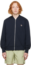Ps By Paul Smith Zip Sweatshirt. In Blue