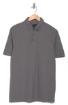 14th & Union Short Sleeve Coolmax Polo In Grey Castlerock