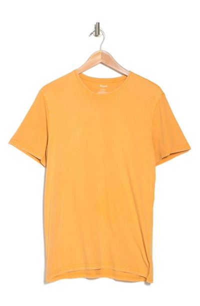 Abound Acid Wash Crew Neck T-shirt In Orange Ray
