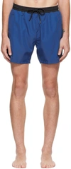 Hugo Boss Blue Piping Swim Shorts