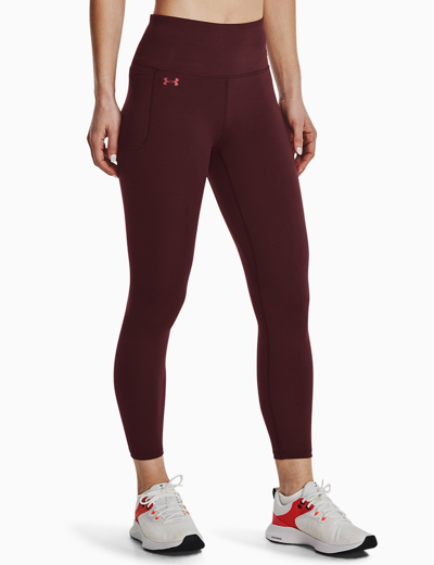 Under Armour Motion Ankle Leggings In Red
