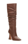 Vince Camuto Women's Alinkay Slouch Knee-high Boots Women's Shoes In Cocoa Biscuit