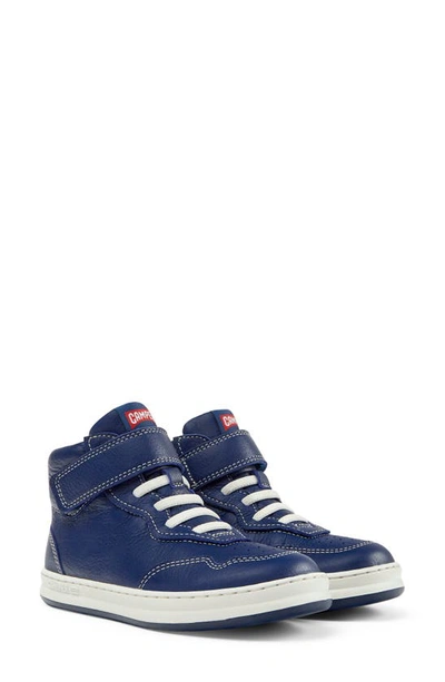 Camper Kids' Runner Four High-top Sneakers In Blue