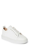 Christian Louboutin Adolon Junior Contrast-panel Woven Low-top Trainers In White
