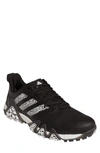 Adidas Originals Codechaos 22 Waterproof Spikeless Golf Shoe In Core Black/ White/ Grey Five