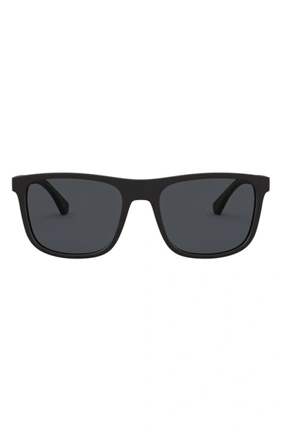 EMPORIO ARMANI EMPORIO ARMANI 56MM NAVIGATOR SUNGLASSES
