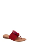 Andre Assous Novalee Featherweights™ Sandal In Red/ Multi