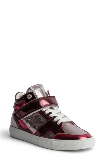 Zadig & Voltaire Flash Vintage Sneaker In Dream