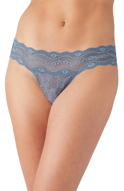 B.tempt'd By Wacoal 'lace Kiss' Thong In Infinity