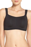 Natori High-impact Yogi Contour Convertible Full Coverage Sports Bra 731050 In Black