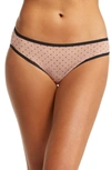 Skarlett Blue Spellbound Mesh Bikini In Rose/ Dot